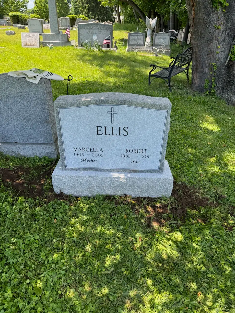 Bronze Headstone hand-carved by Bronze Memorials in NJ — image 4
